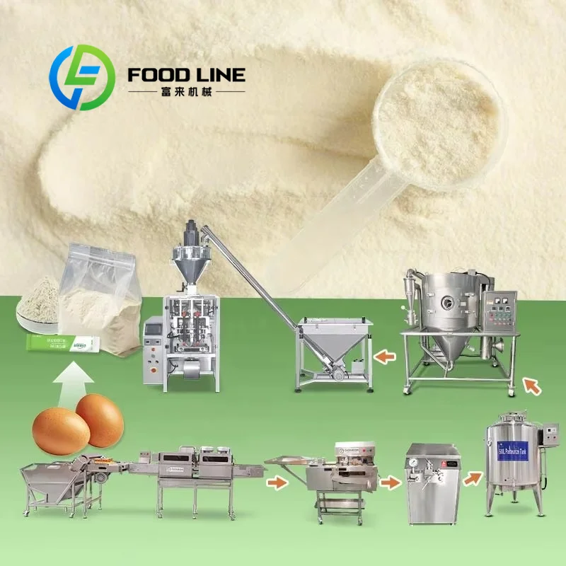 Food Snacks With Protein - Kompletna linia do produkcji proszku z