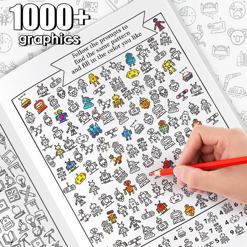 Food And Snacks Coloring Book Bold And Easy - Interaktywna książka z ukrytymi wzorami |