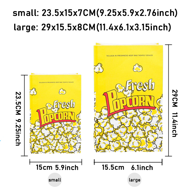 10/20/30/50/100 SZT. Żółte pap – Food Snacks For School recenzja i cena