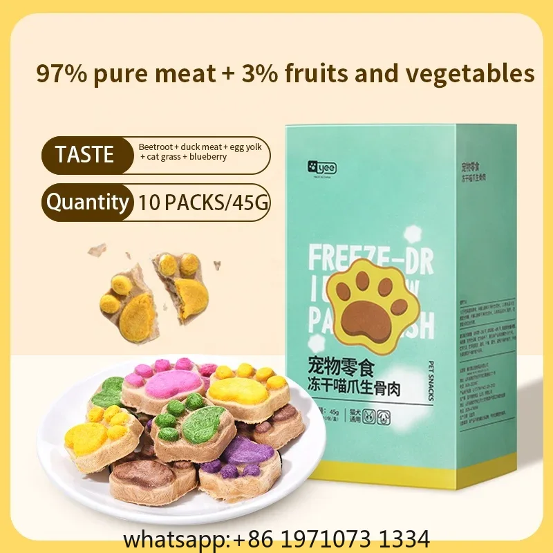 Liofilizowane przekąski dla ko – Food Snacks With Protein recenzja i cena