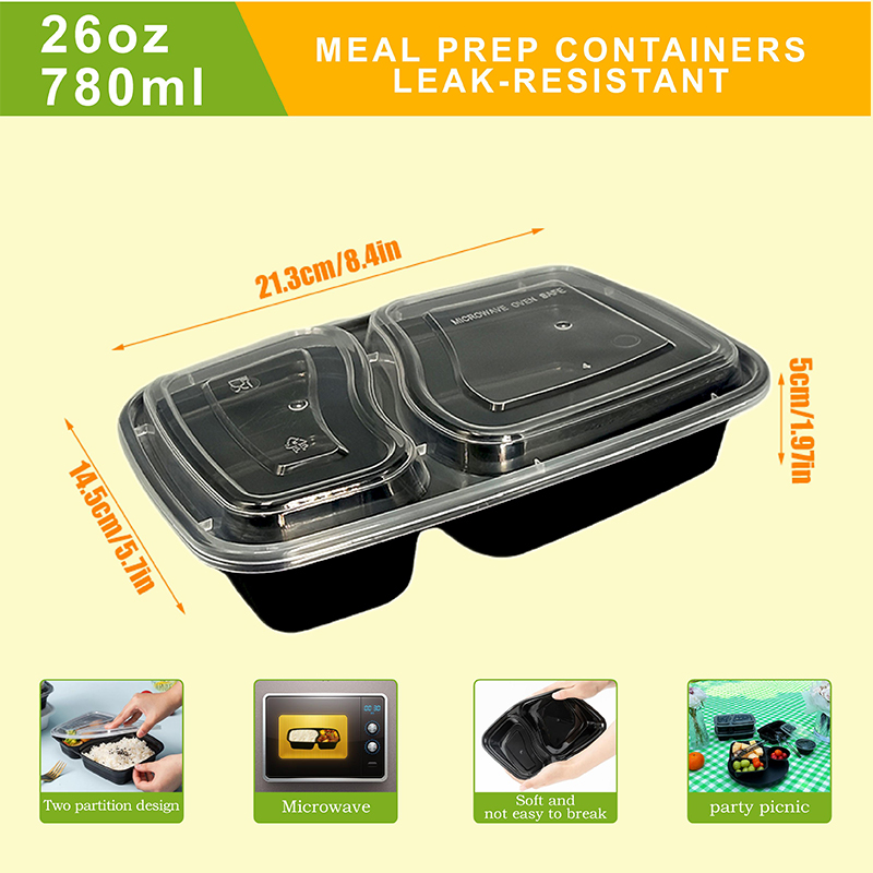 Zestaw 10/40 sztuk pojemników  – Food Packed Snacks recenzja i cena