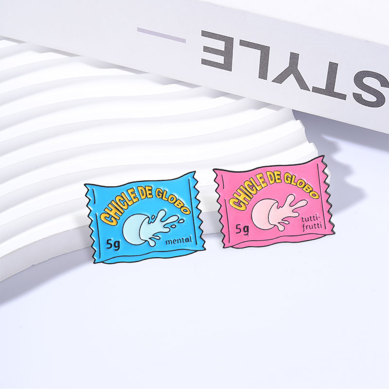 Emaliowana przypinka Chicle De – Food Snacks In Spanish recenzja i cena