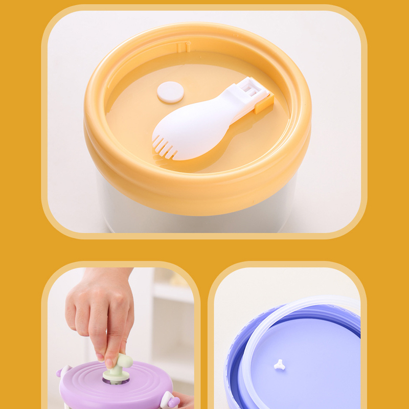 Dwuwarstwowy pojemnik na lunch – Food Snacks For School recenzja i cena