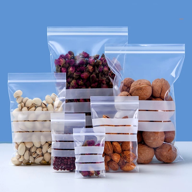 200 SZT. Przezroczyste plastik – Food Snacks For School recenzja i cena