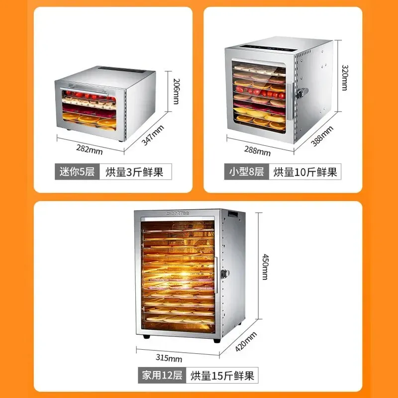 Suszarka do żywności o 5-88 wa – Food Snacks Options recenzja i cena
