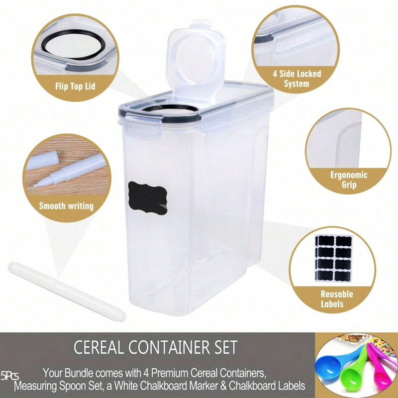 4-pak szczelnych pojemników do – Food Packed Snacks recenzja i cena