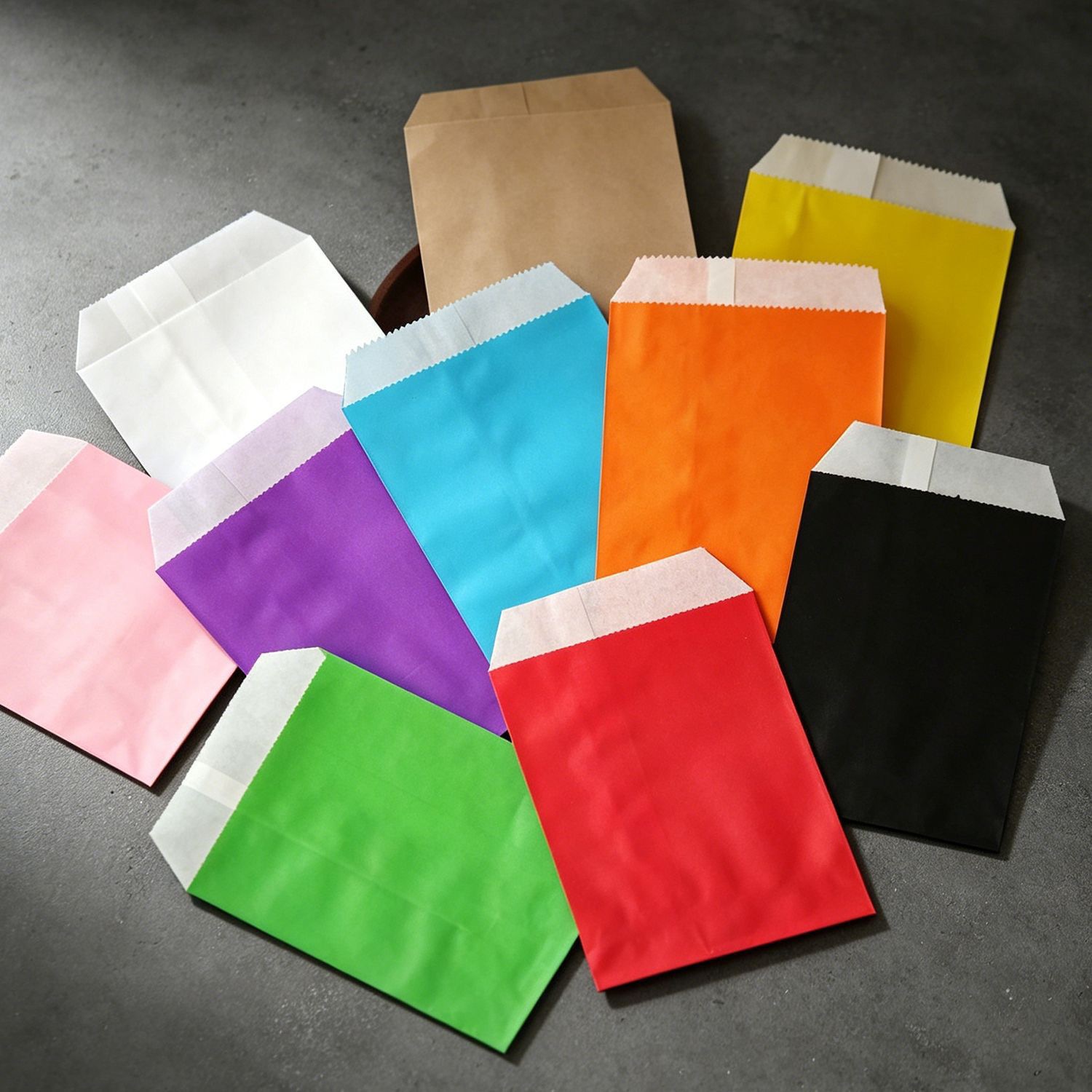 50/100 szt. kolorowe torby pre – Food Snacks For School recenzja i cena