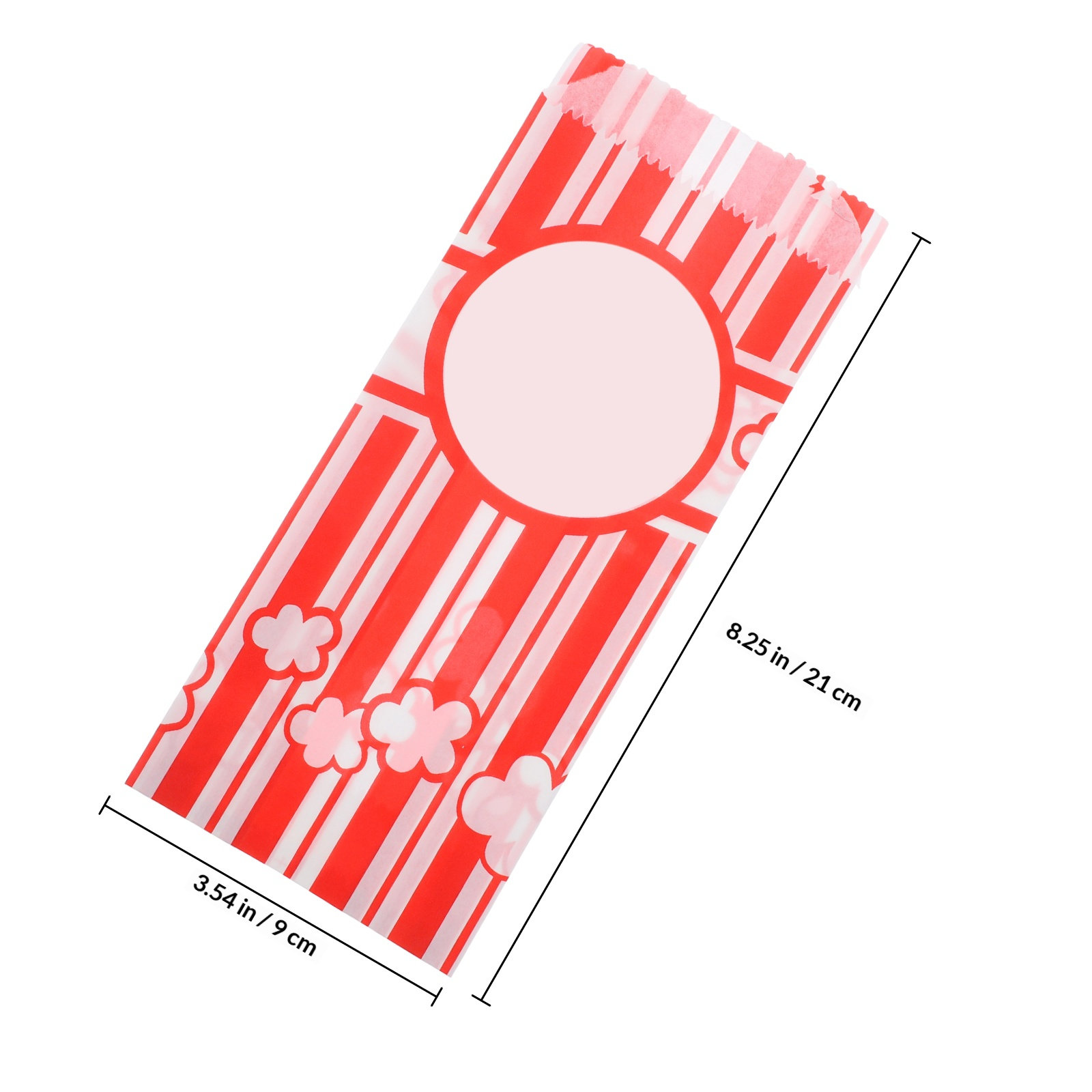 30 szt. Torebek na popcorn odp – Food Snacks Packaging recenzja i cena