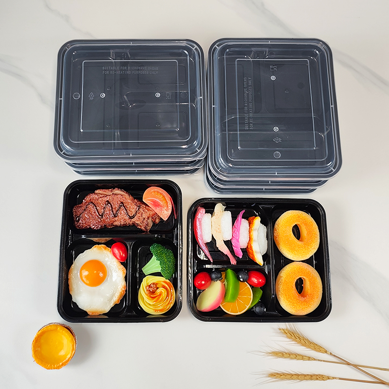 Pojemniki na posiłki z 3 przeg – Food Snacks For School recenzja i cena