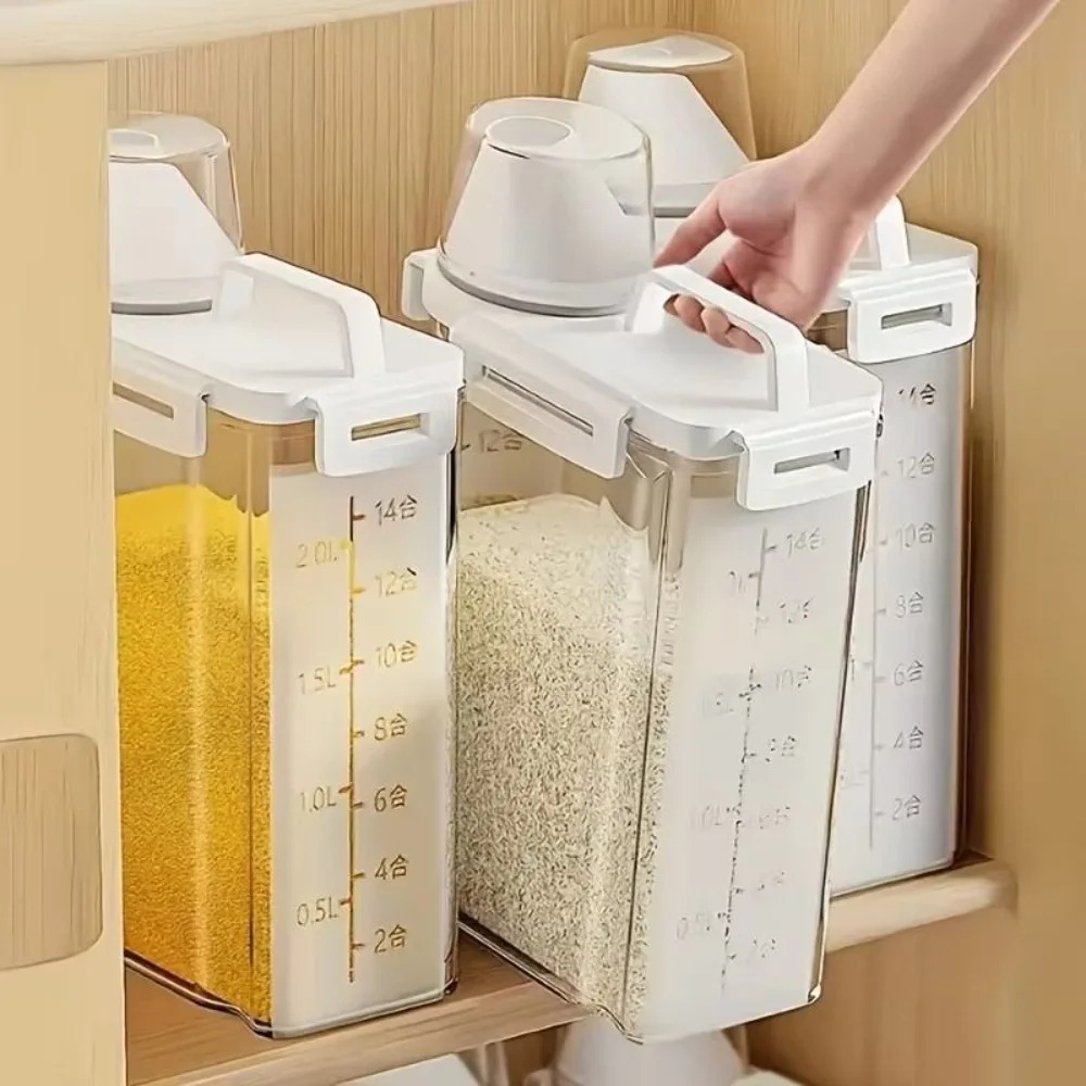 4-pak pojemników na ryż o poje – Food Packed Snacks recenzja i cena